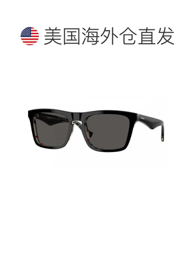自营burberryBE4434 414787 Check Lichen/Dark Grey - top black