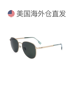 自营Hugo Boss Men's 57 mm Gold Sunglasses - matte gold 美国
