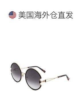 自营Missoni女式59毫米金黑色太阳镜-金黑色 美国奥莱直发