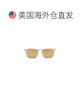 自营 plein sport全运动纱布-白色/金色 美国奥莱直发太阳镜