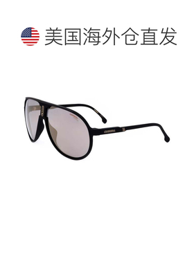 自营 Carrera中性款62毫米灰色太阳镜-哑光黑色 美国奥莱直发