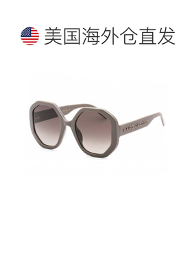 自营Marc Jacobs太阳镜圆形全轮辋，哈瓦那镜框和深蓝色渐变镜片M