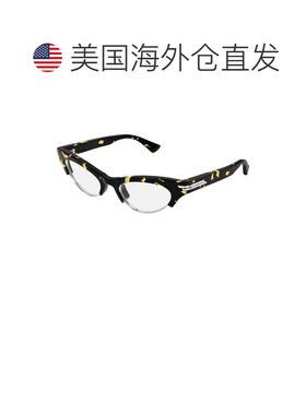 自营bottega veneta黑色Bv1431s龟形醋酸纤维猫眼太阳镜-黑色 美