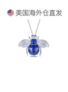 自营Suzy Levian Yellow Sterling Silver Invisible Set Orange