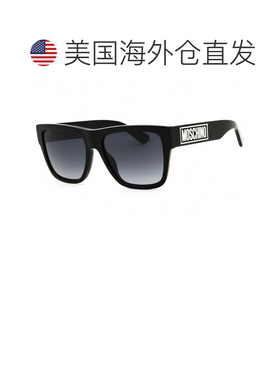 自营moschinoMOS167/S 0807 9O黑色/灰色渐变-黑色 美国奥莱直发