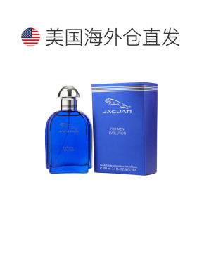 美国直邮M JAGUAR EVOLUTION 3.4OZ EDT 捷豹 进化100ml男士正品
