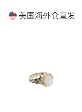 自营Konstantino Silver & 18K Crystal Doublet Ring - pattern