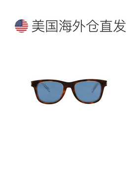自营saint laurentSquare-Frame Acetate Sunglasses - havana cr