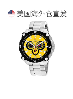 自营Roberto Bianci Men's Enzo Yellow Round 49mm - yellow 美