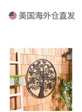 safavieh31.5 英寸生命之树壁画 - 黑色 【美国奥莱】直发