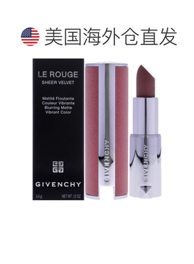 美国直邮Givenchy高定香榭红丝绒唇膏女士唇膏3.5ml正品纪梵希