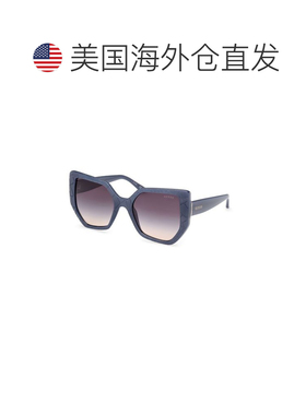 自营Guess Resin Women's Sunglasses - blue 美国奥莱直发