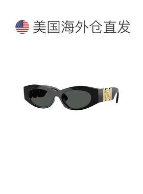 自营versaceVE4480U GB1/87黑色/深灰色-黑色 美国奥莱直发