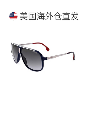 自营 Carrera男式62毫米灰色太阳镜-蓝色 美国奥莱直发卡雷拉