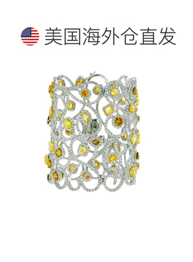 自营 diana m.18 克拉白金钻石手镯 - 白色 美国奥莱直发手链