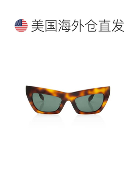 自营Burberry TB Cat Eye Sunglasses - brown 美国奥莱直发