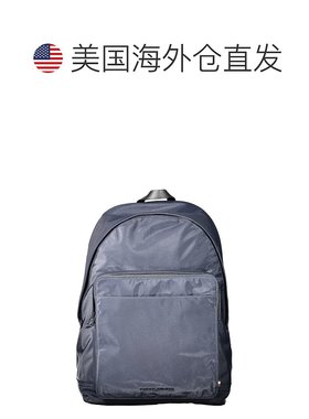 自营Tommy Hilfiger Polyester Men's Backpack - blue 美国奥莱