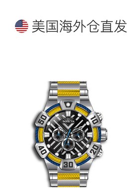 自营Invicta Men's Bolt 52mm Two Tone Quartz Watch - silver a