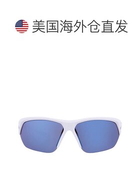 自营Nike Blue Mirror Wrap Men's Sunglasses NIKE SKYLON ACE F