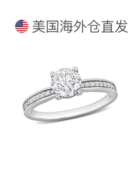 自营Mimi & Max 1 1/5ct TDW Diamond Solitaire Ring 14k White