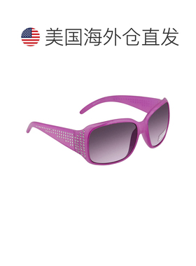 自营Guess Gradient Smoke Square Ladies Sunglasses GF4000 72B