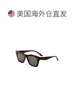 自营Versace Men's 53mm Havana Sunglasses - havana 美国奥莱直