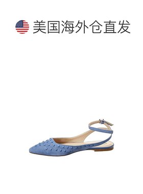 tod'sTODs 麂皮踝带平底鞋 - 蓝色 【美国奥莱】直发