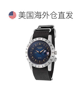 自营Glycine Men's Airman Vintage 40mm Automatic Watch - blac