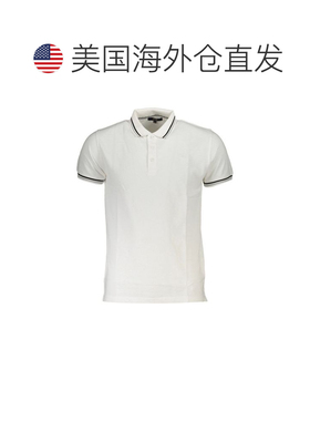 自营Cavalli Class Cotton Men Polo Men's Shirt - white 美国奥