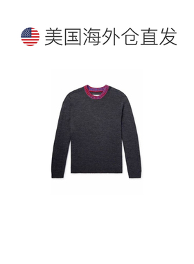 自营Maison Margiela Wool Men's Sweatshirt - gray 美国奥莱直