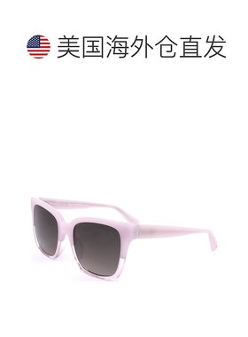 自营 Kate Spade女式55毫米灰色太阳镜-粉红色 美国奥莱直发