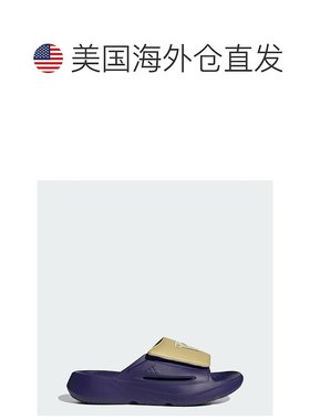 自营Men's adidas LIGHTBLAZE SLIDES - team college purple / c