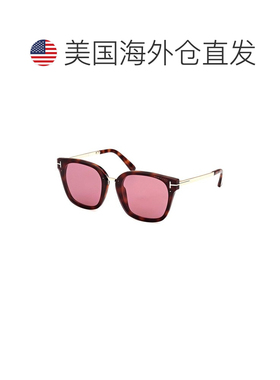 自营Tom Ford女士FT101452Y 68mm太阳镜-棕色 美国奥莱直发配饰