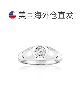 自营Ross-Simons CZ Ring in Sterling Silver - white 美国奥莱