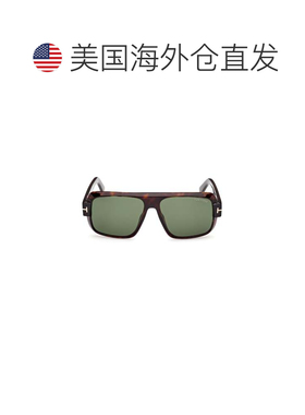 自营tom fordFt1101 Oversized Tortoiseshell Square Sunglasses
