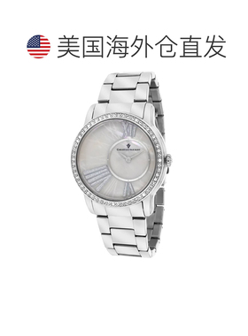 自营Christian Van Sant Women's White MOP dial Watch - white