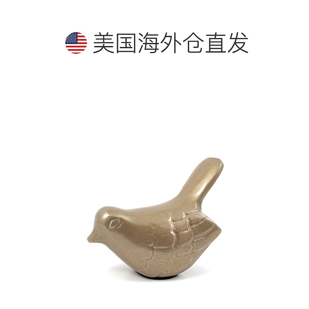 Vibhsa Bird Figurines Symbols of Health& Happiness(Gold)--图1