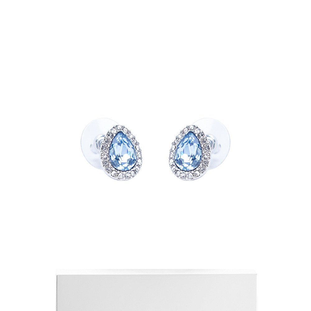 天猫国际美国直购美国直邮纪梵希蓝色水滴钻耳钉3