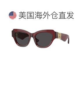 自营Burberry 女士 52 毫米波尔多太阳镜 BE4423F-412887-52 - 波