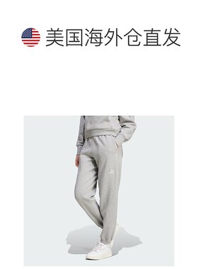 自营Women's adidas ALL SZN Fleece Loose Pants - medium grey