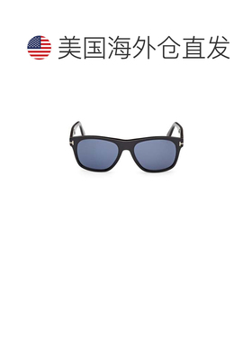 自营tom fordFt1284大方形太阳镜-蓝色 美国奥莱直发