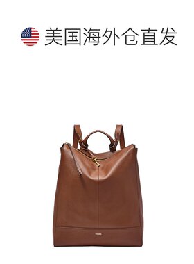 自营Fossil/化石 Women's皮革可转换双肩包女士包包 【美国奥 【