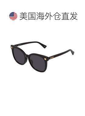 自营Moschino Dark Grey Cat Eye Ladies Sunglasses MOS088/F/S