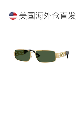 自营versaceVE2257 100271闪亮金色/深绿色-闪亮金色 美国奥莱直