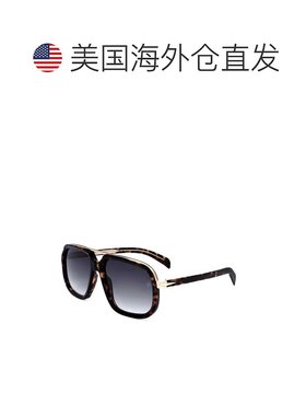 自营 david beckham大卫 贝克汉姆男式57毫米灰色太阳镜-哈瓦那金