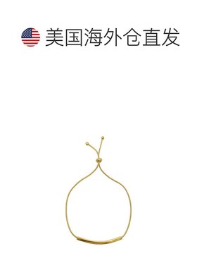 自营 Adornia Bar Bolo 手链 黄金 黄色 美国奥莱直发
