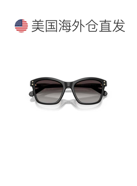 自营swarovski0Sk6063 Bold Square Frame Sunglasses with Cryst