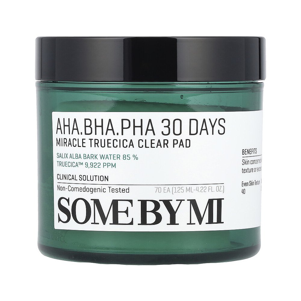 香港直邮SOME BY MI莎柏蜜清洁爽肤垫舒缓补水保湿去角质125正品 - 图0