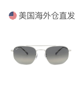 自营ray-banRay Ban Grey Gradient Irregular Unisex Sunglasses
