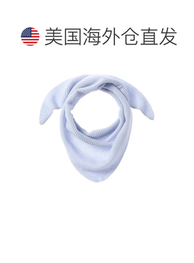 自营Phenix罗纹针织羊绒围巾-蓝色 美国奥莱直发